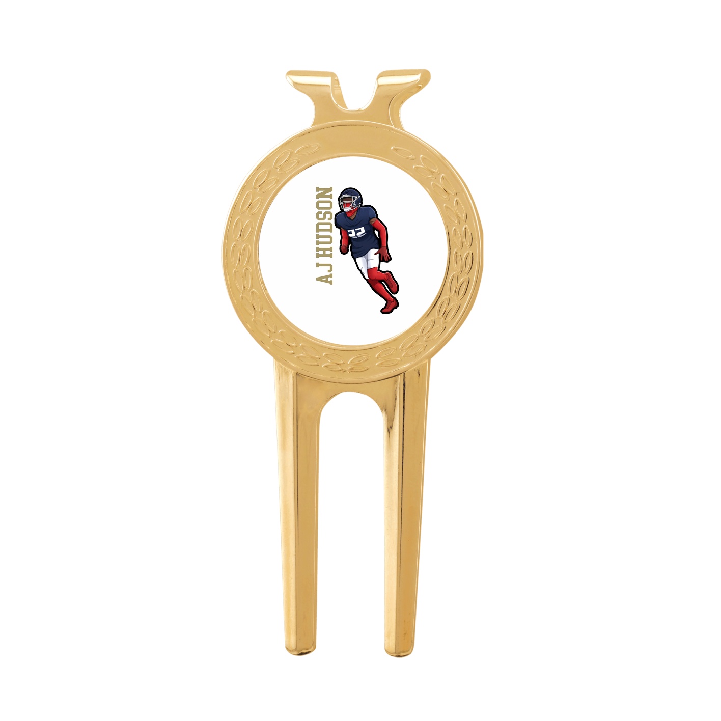 Divot Tool with Ball Marker — Name Vertical in Classic