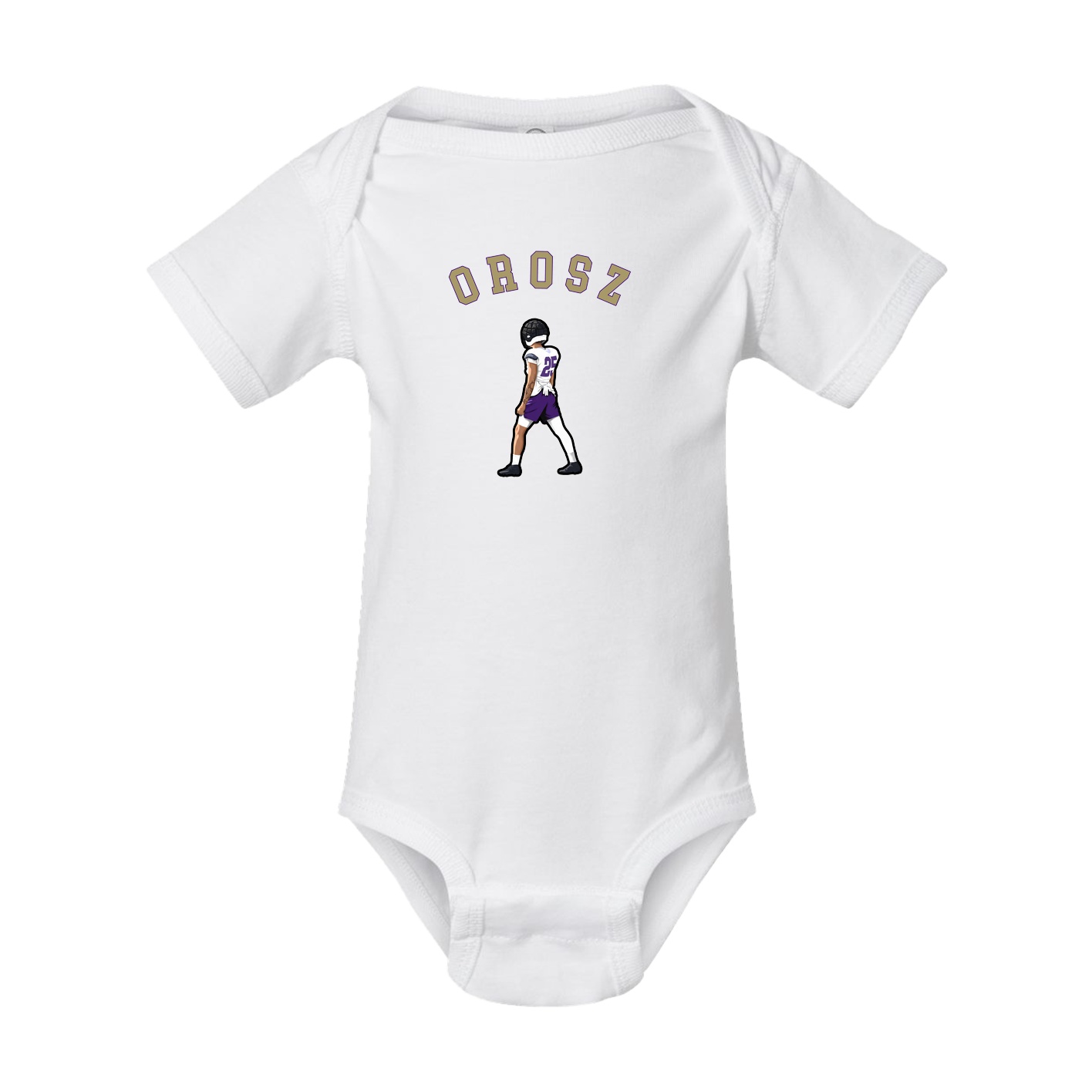 Baby Onesie — Shirsey Arch in White