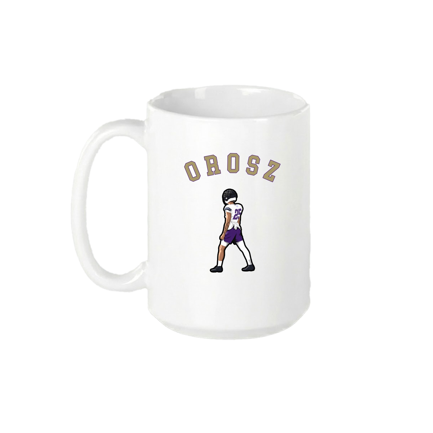 15oz Coffee Mug — Shirsey Arch in White