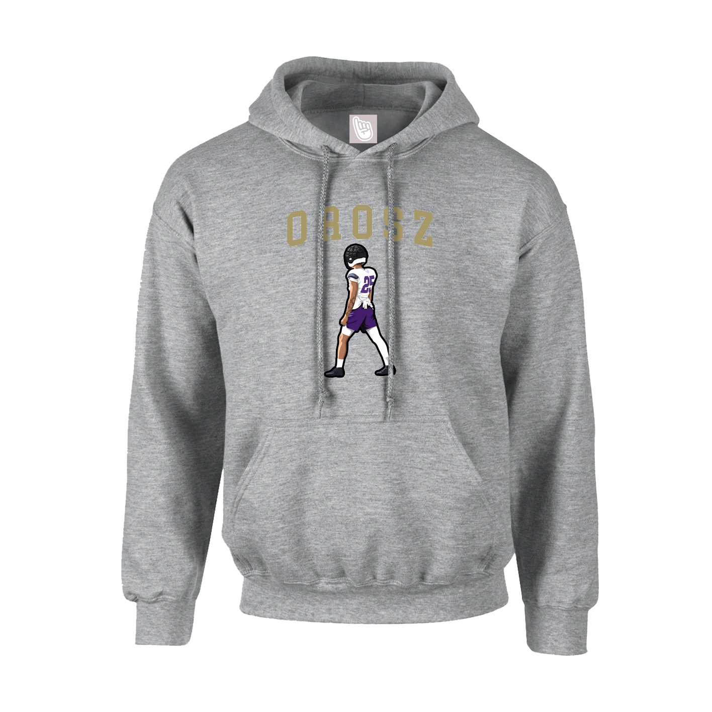 Hoodie — Shirsey in Grey
