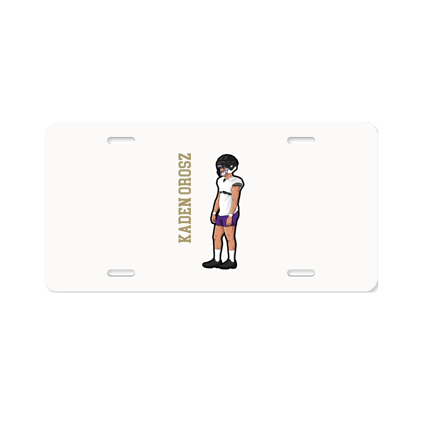Aluminum License Plate