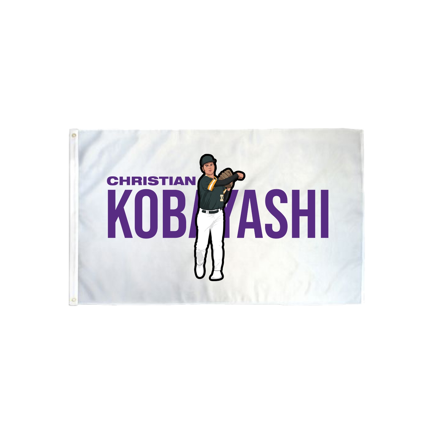 3x5 Flag — Player Name in Classic