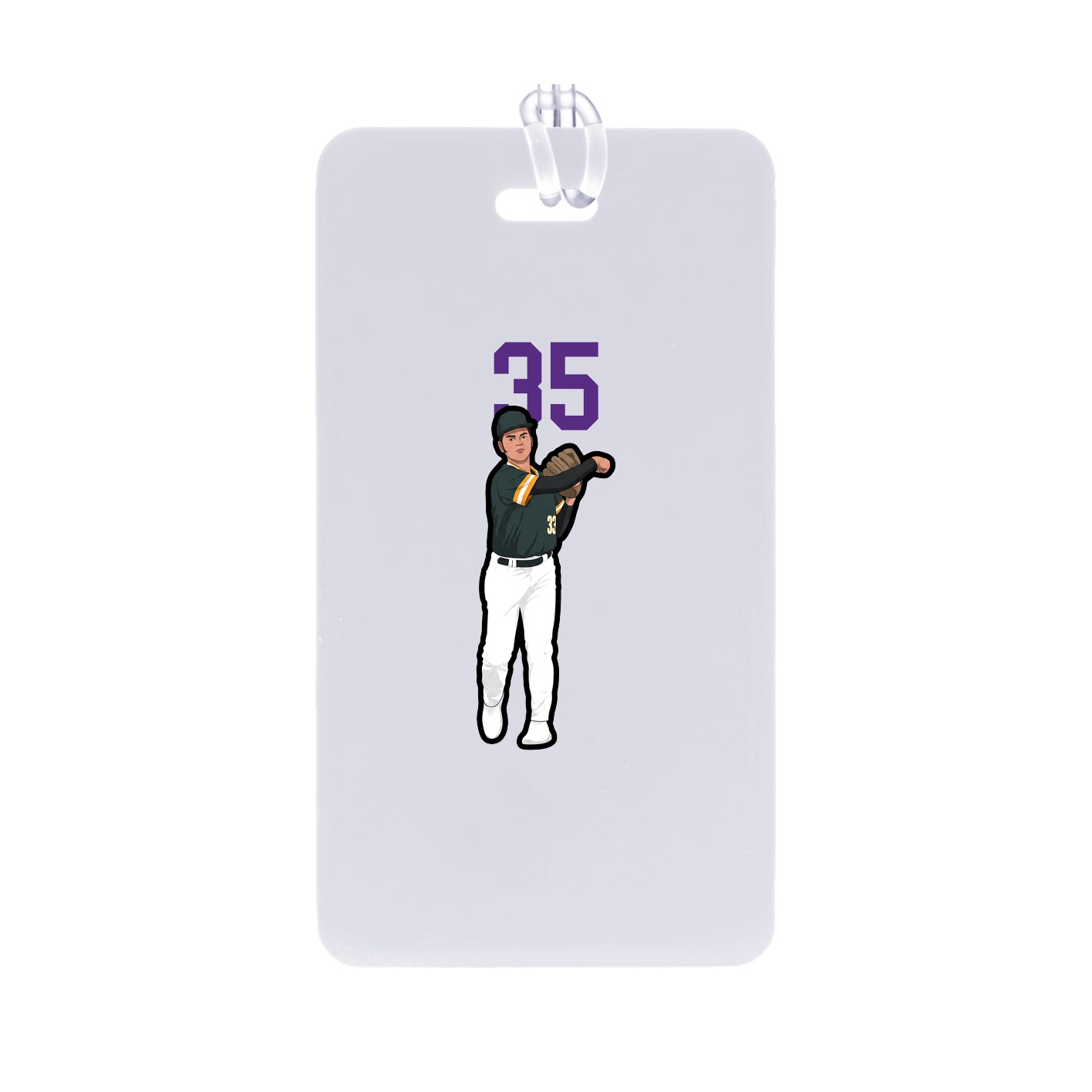 Bag Tag — Number Top in Classic