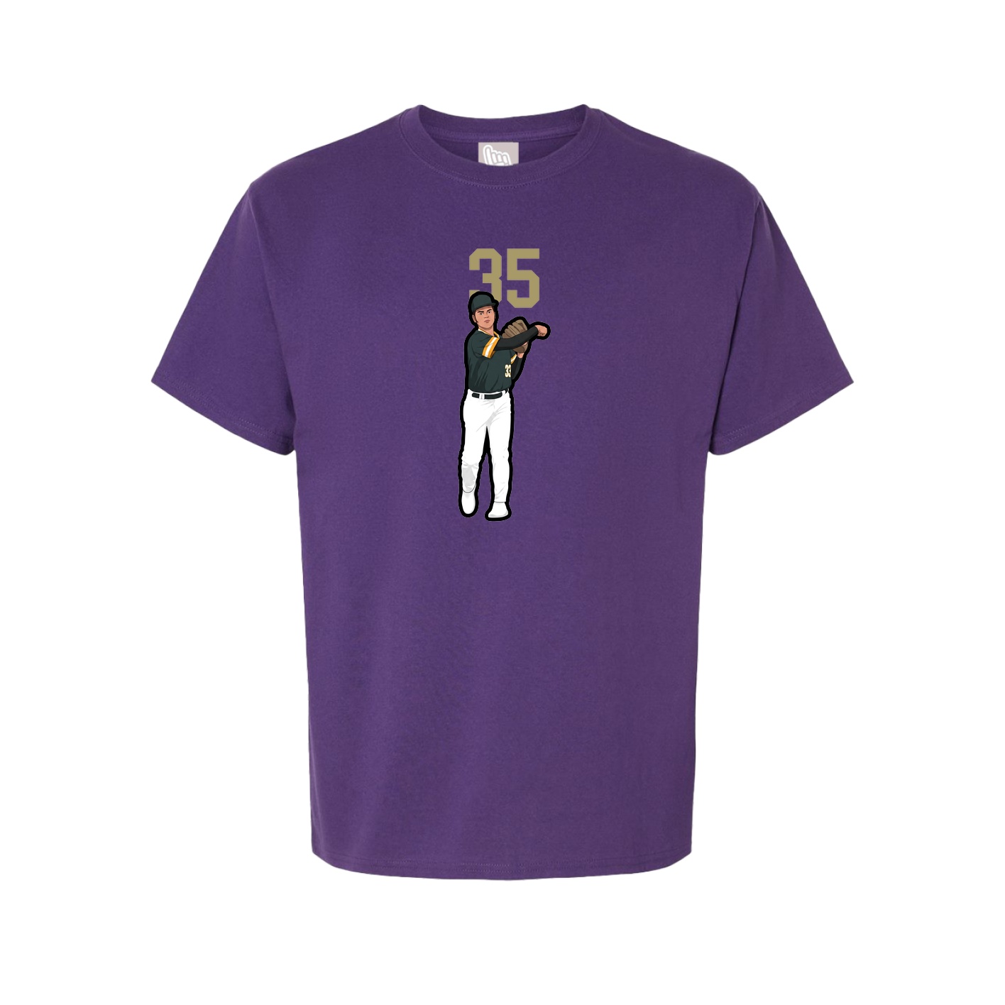 Tee — Number Top in Purple