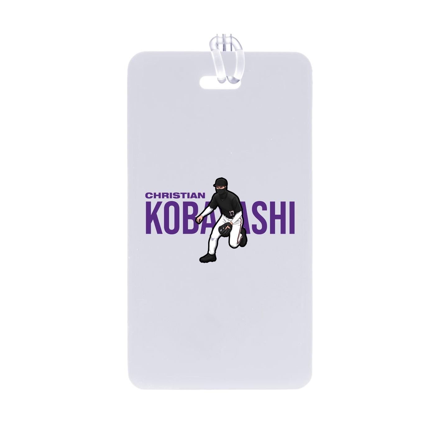 Bag Tag — Player Name in Classic