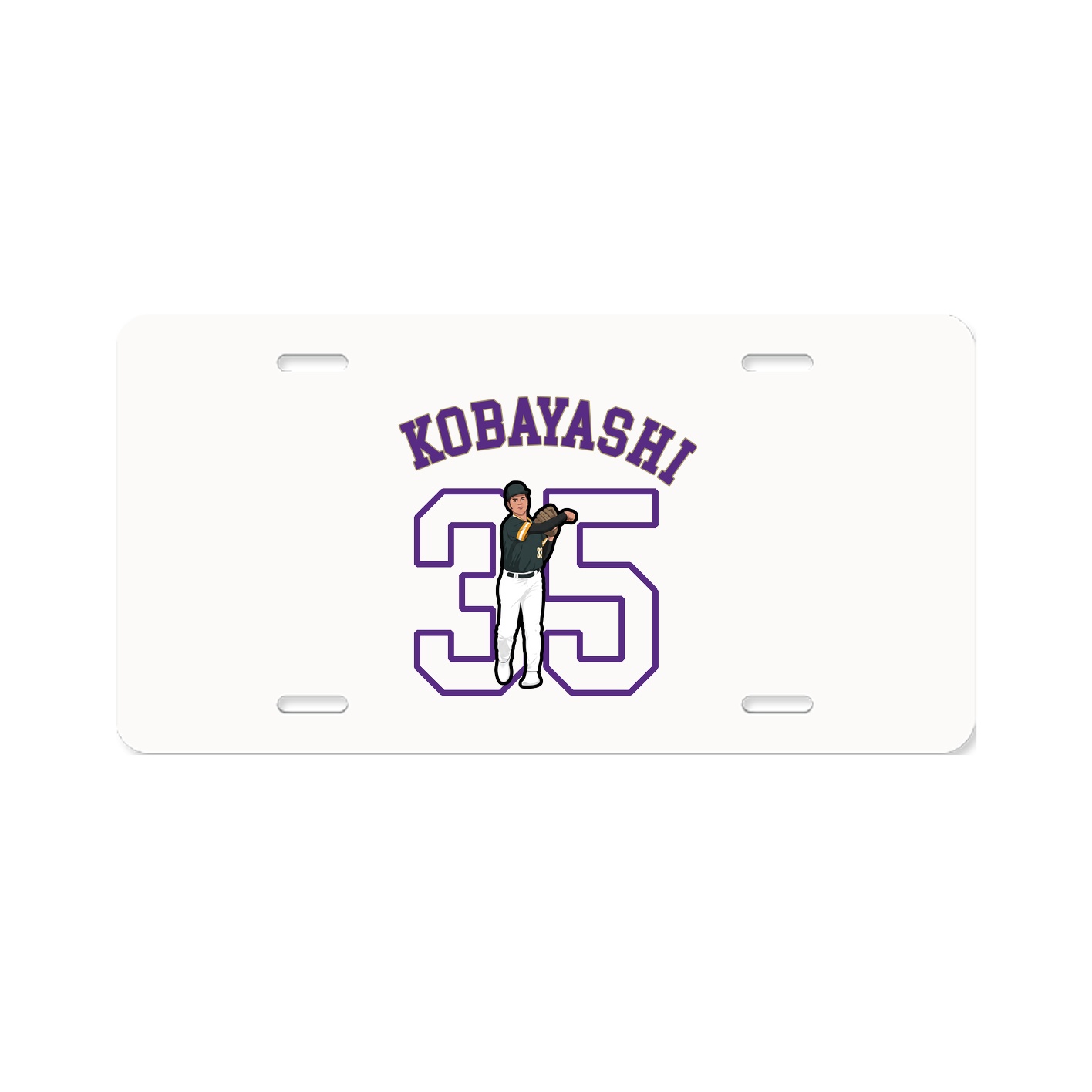License Plate — Shirsey Arch in Classic