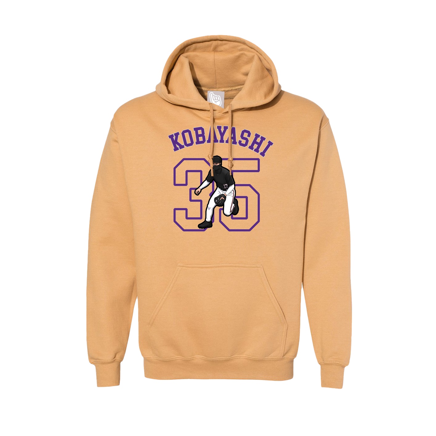 Hoodie — Shirsey Arch in Vegas Gold