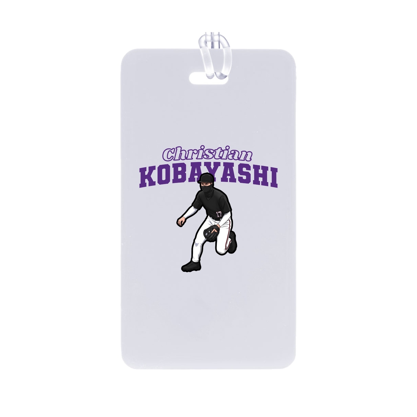 Bag Tag — Name Arch in Classic