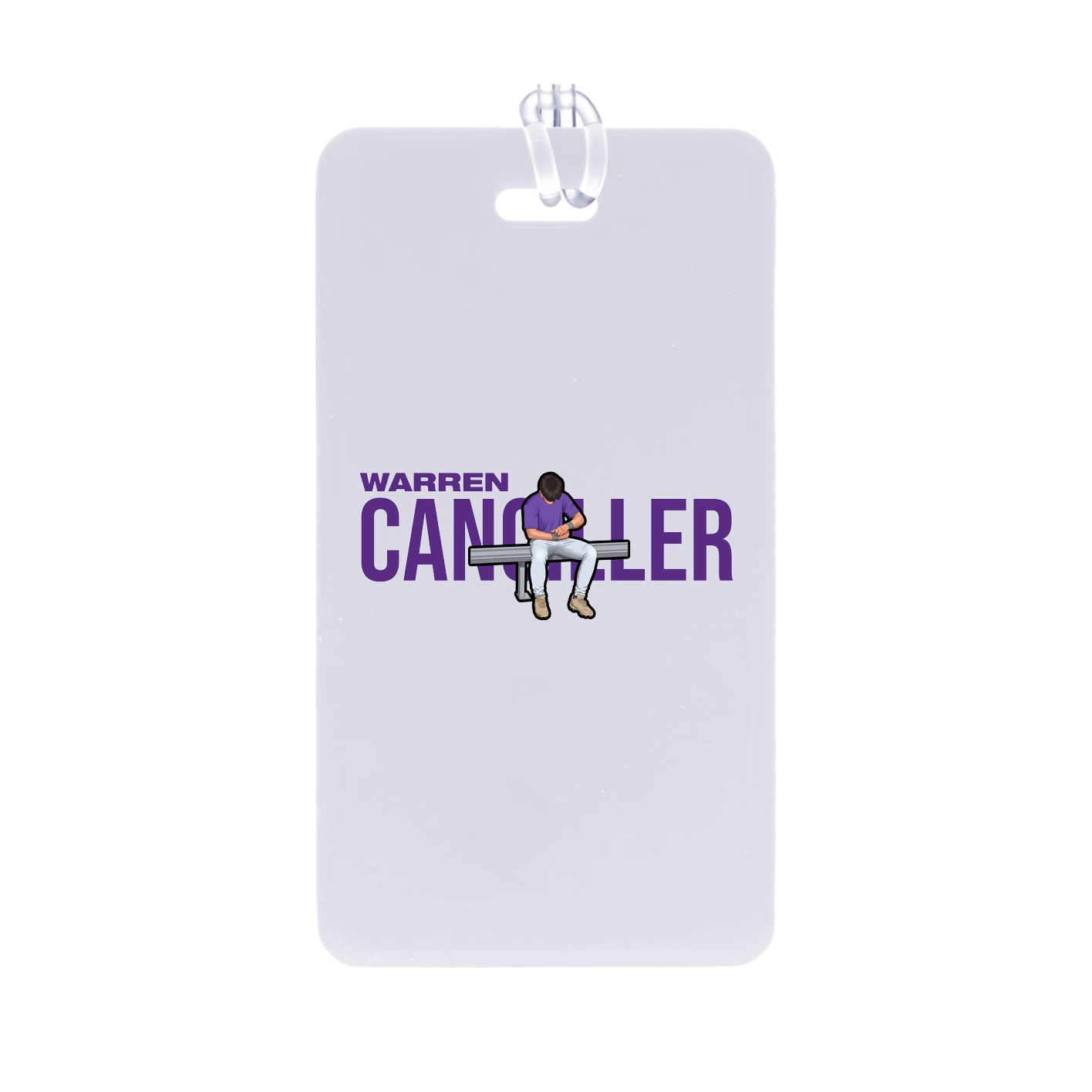 Bag Tag — Player Name in Classic