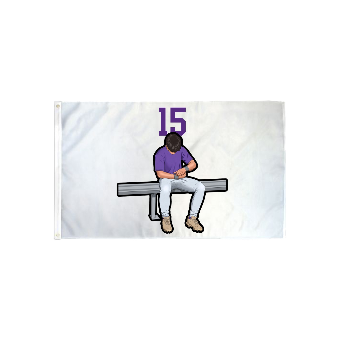 3x5 Flag — Number Top in Classic