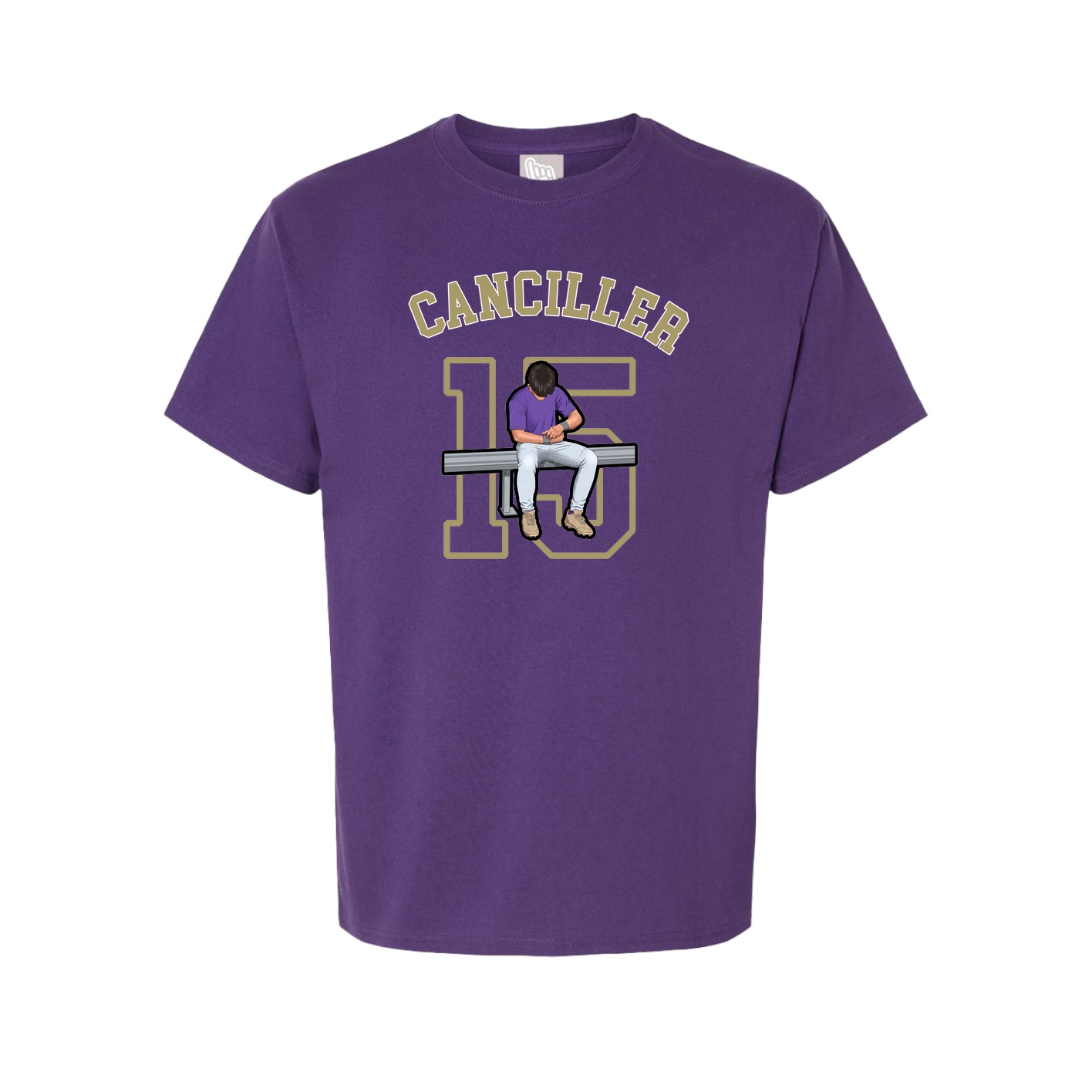 Youth Tee — Shirsey Arch in Purple