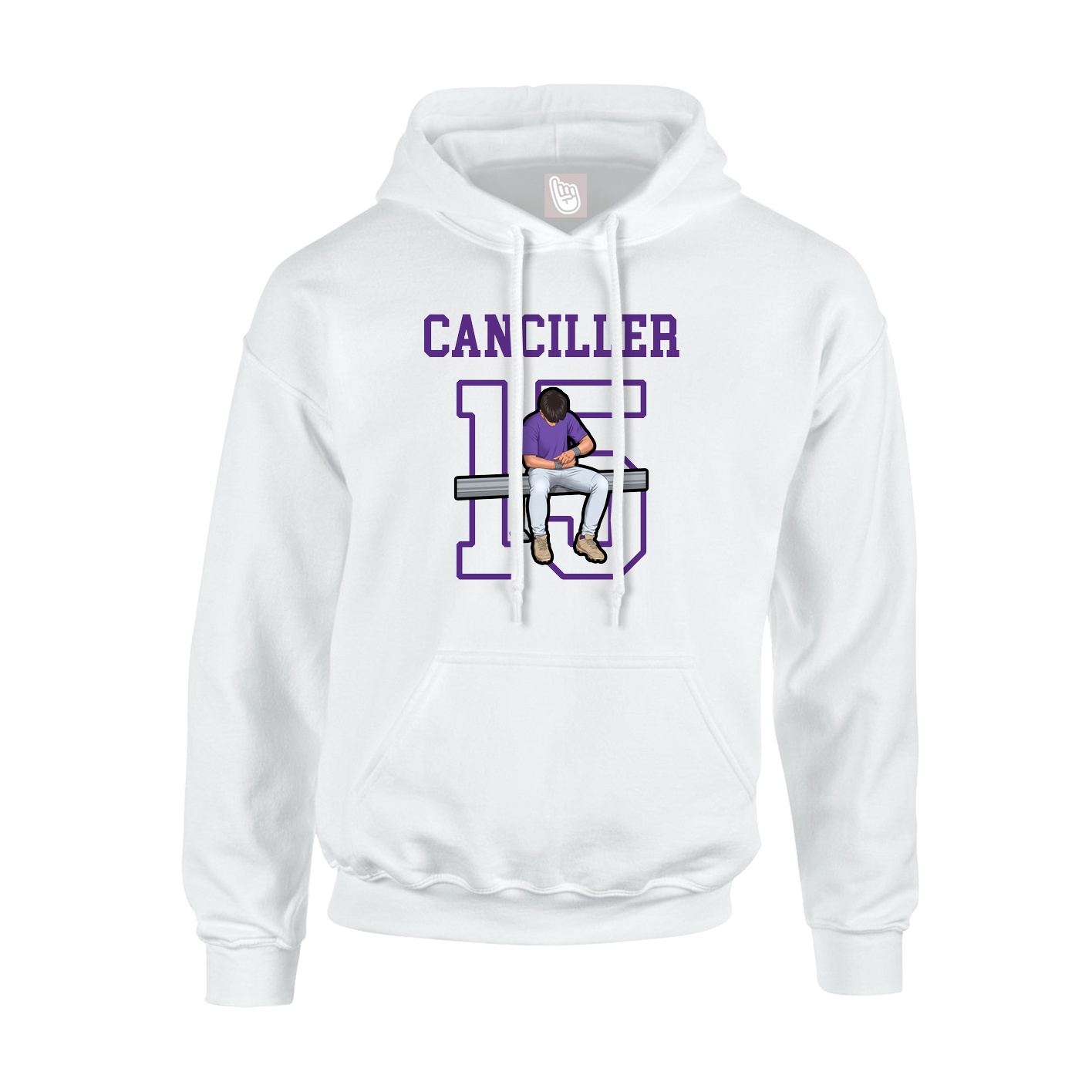 Youth Hoodie — Shirsey in White