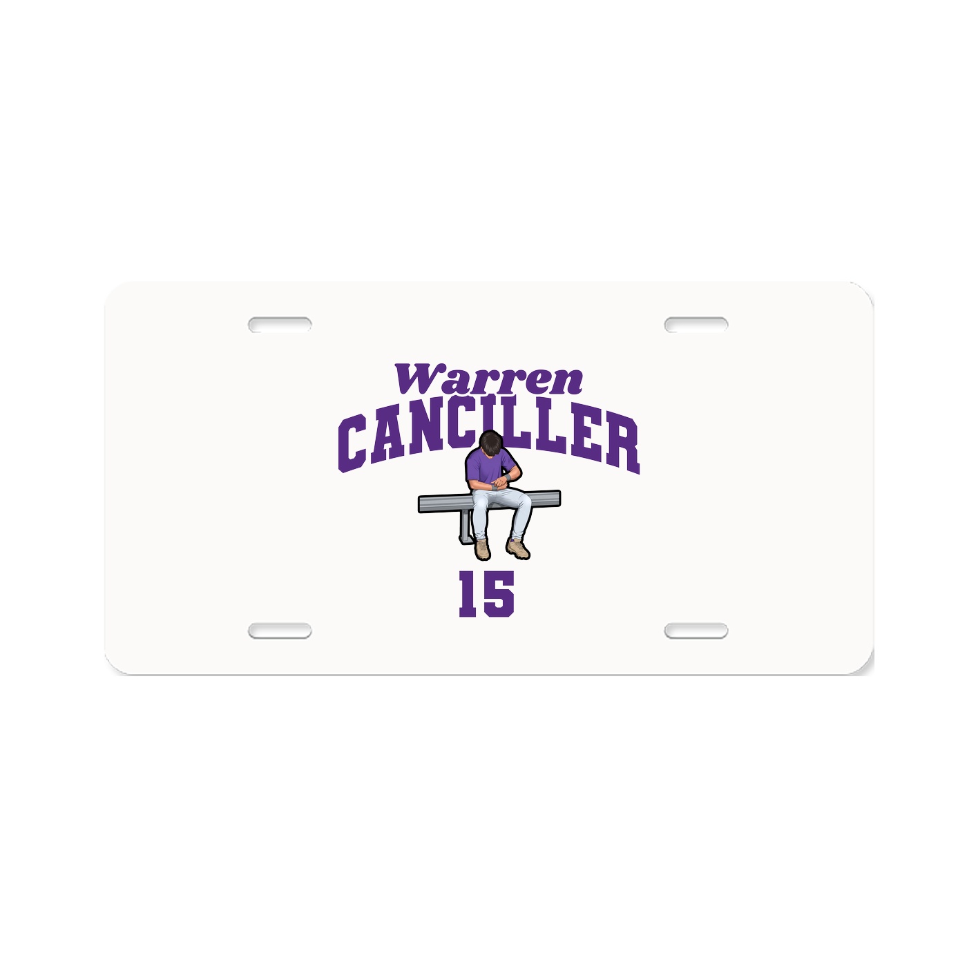 License Plate — Signature Arch in Classic
