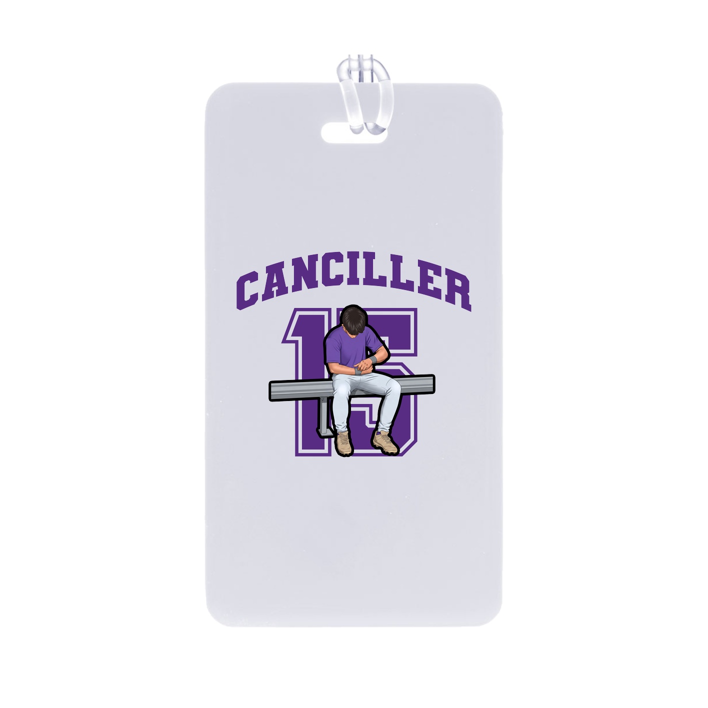 Bag Tag — Number in Classic