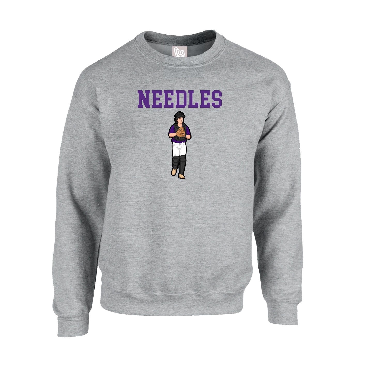 Fleece Crew — Shirsey in Grey