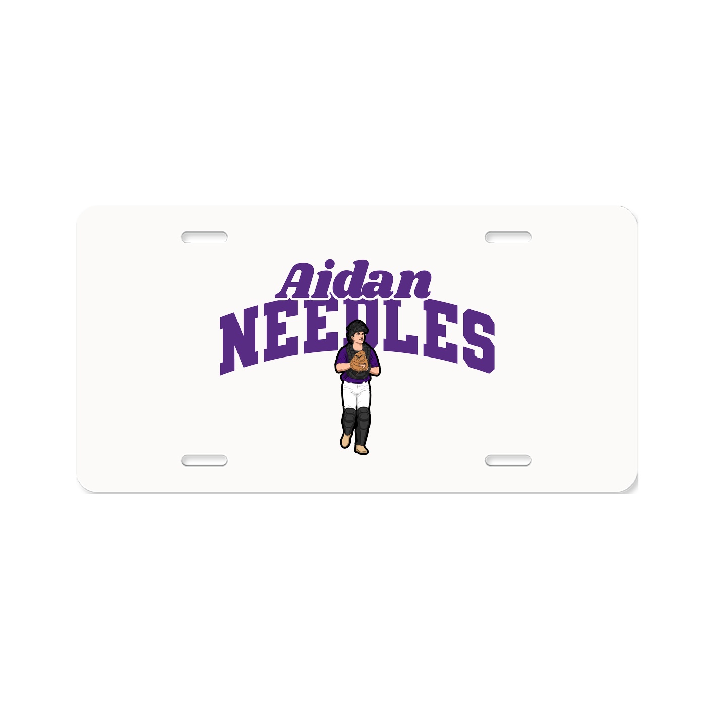 License Plate — Signature Arch in Classic