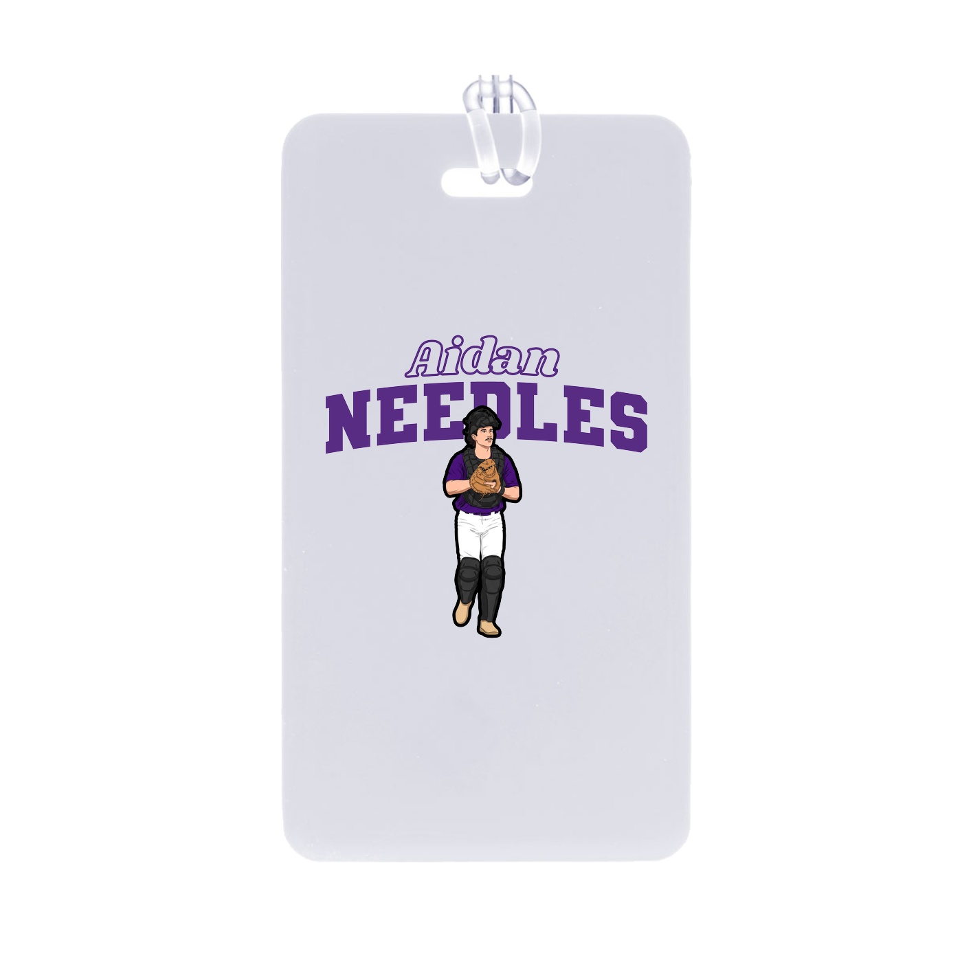 Bag Tag — Name Arch in Classic