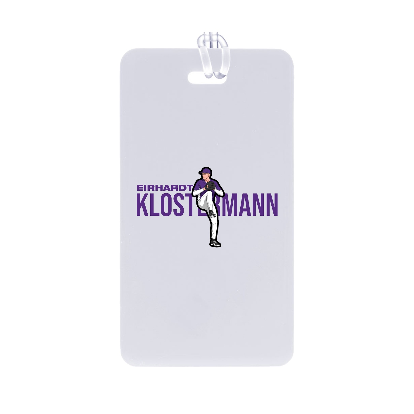 Bag Tag — Player Name in Classic