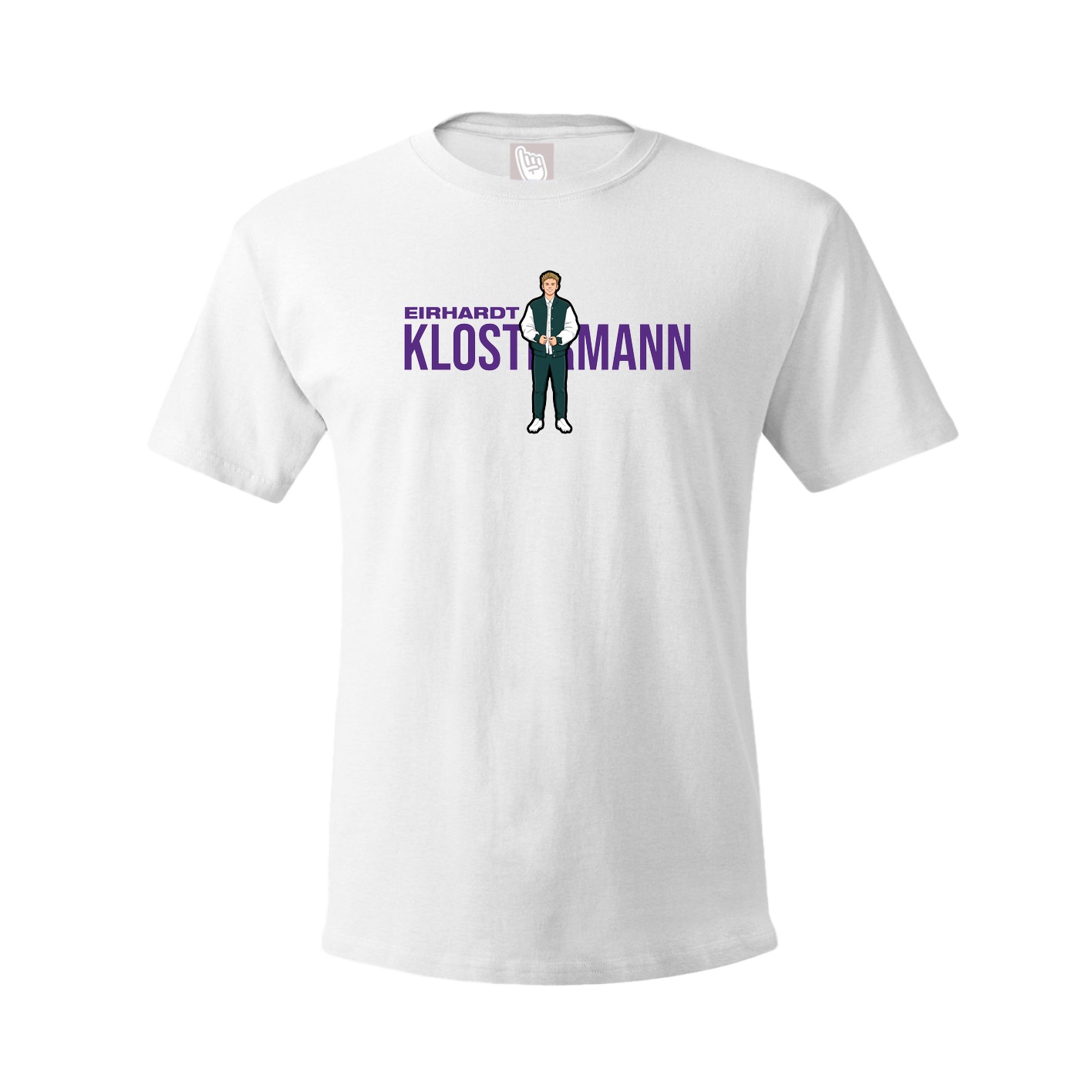 Youth Tee — Player Name in White