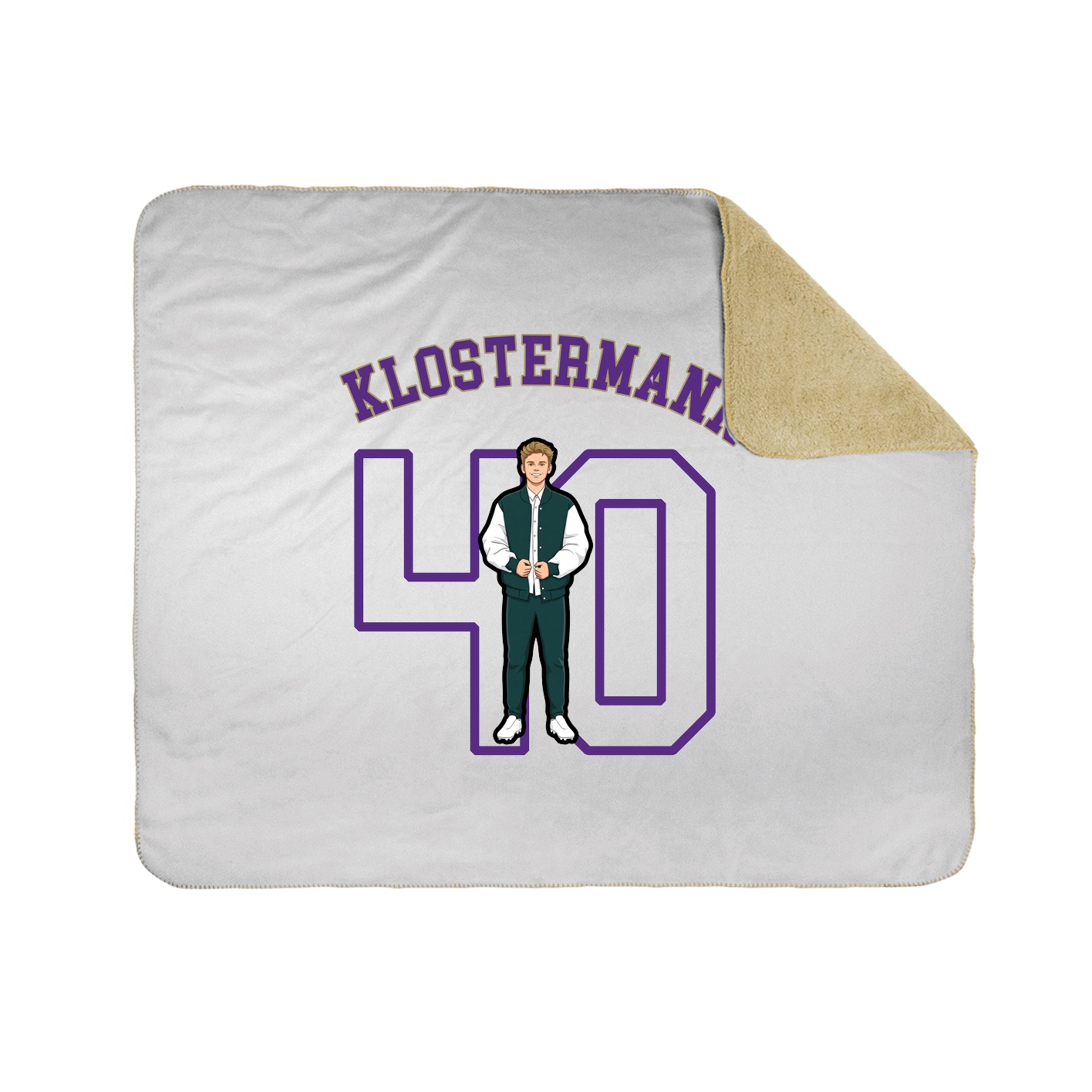 Throw Blanket — Shirsey Arch in White