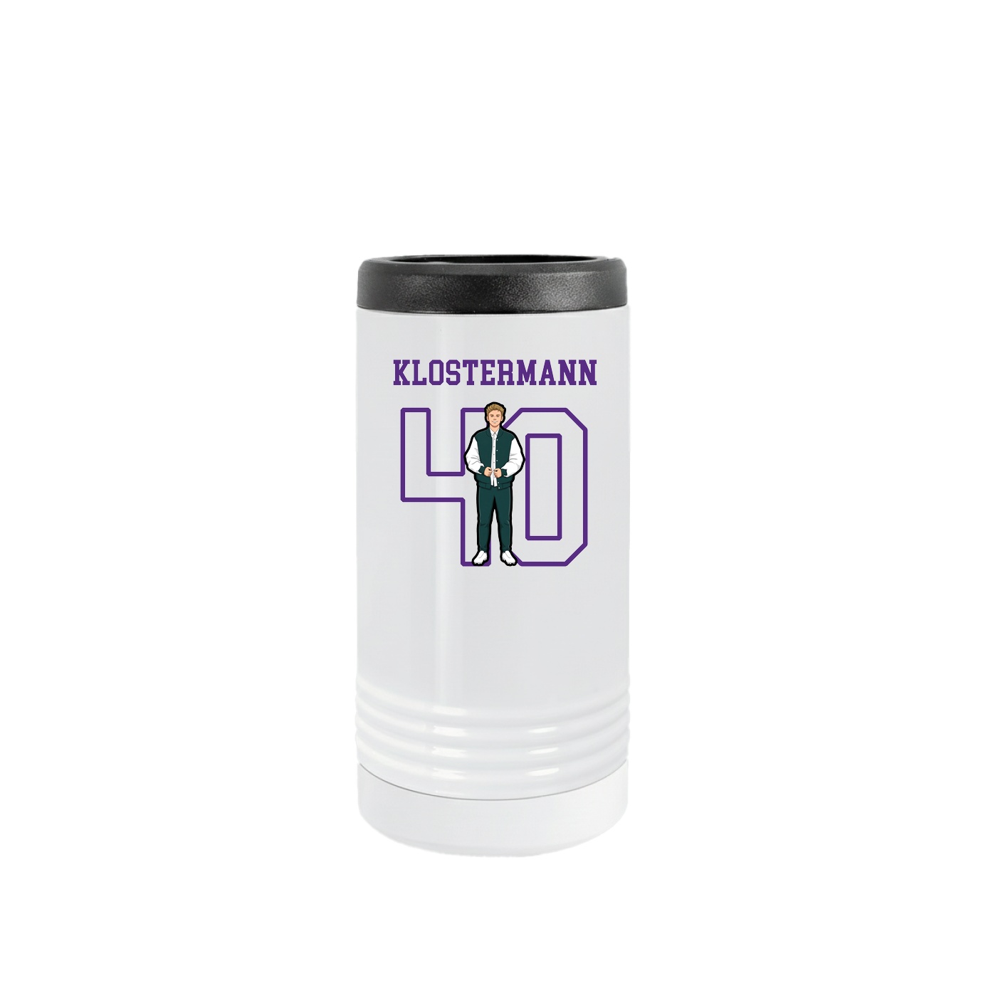 Slim Beverage Holder — Shirsey in White