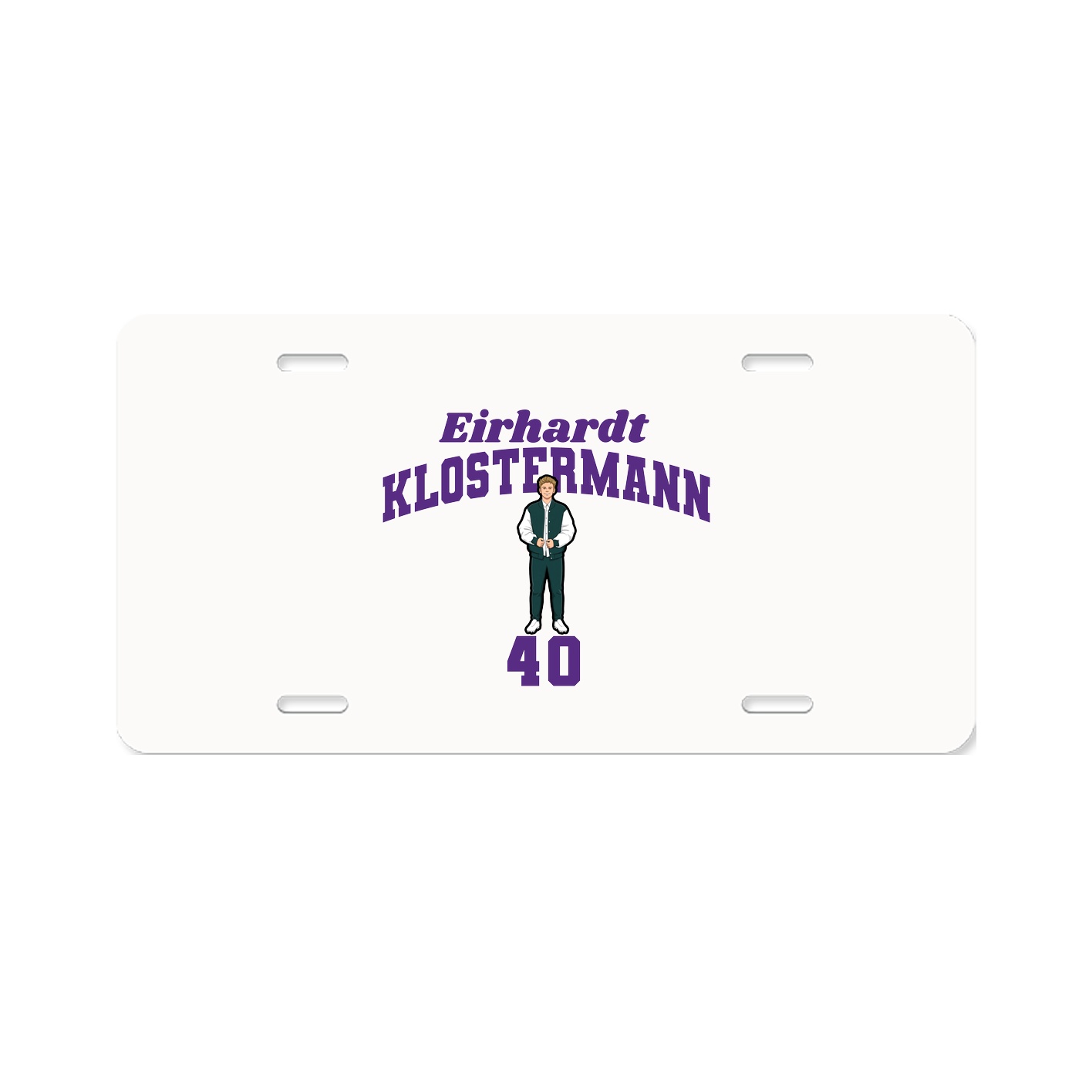 License Plate — Signature Arch in Classic