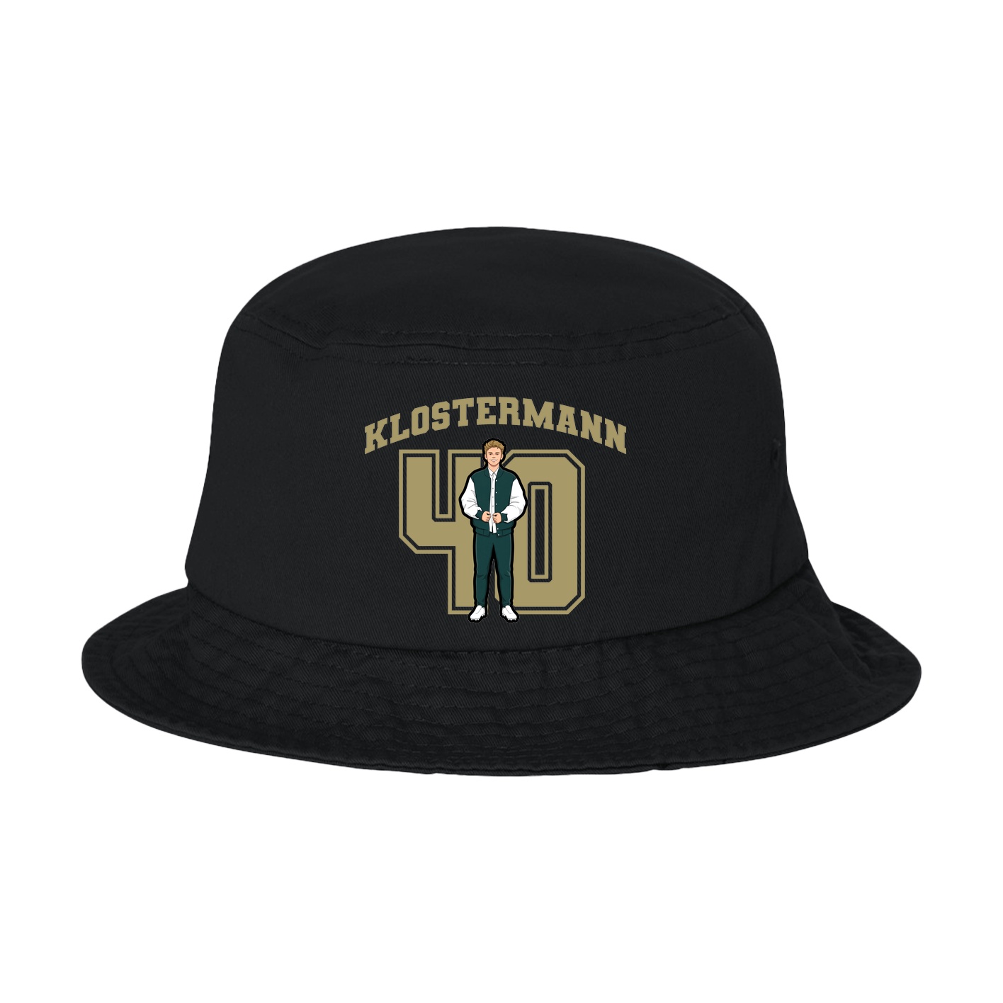 Bucket Cap — Number in Black
