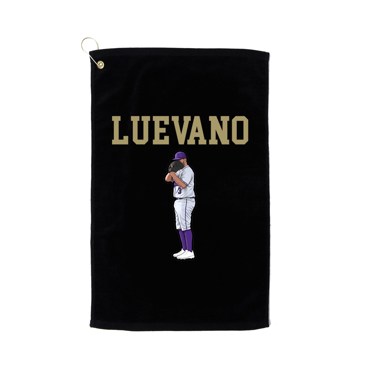 Golf Towel — Shirsey in Black