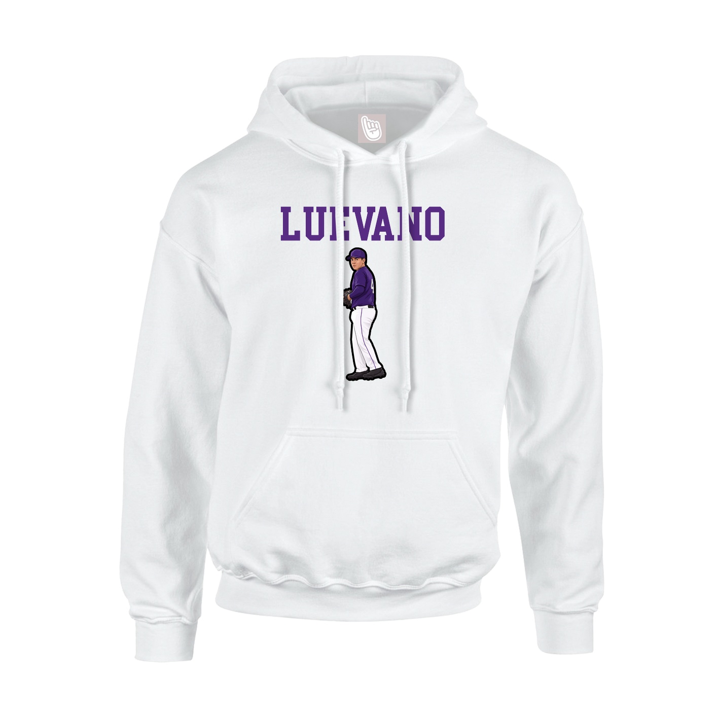 Youth Hoodie — Shirsey in White