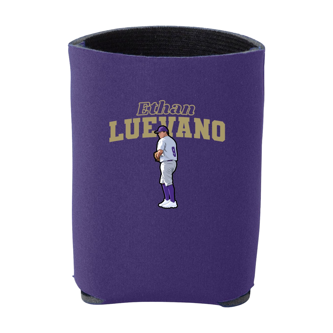 Can Holder — Name Arch in Purple