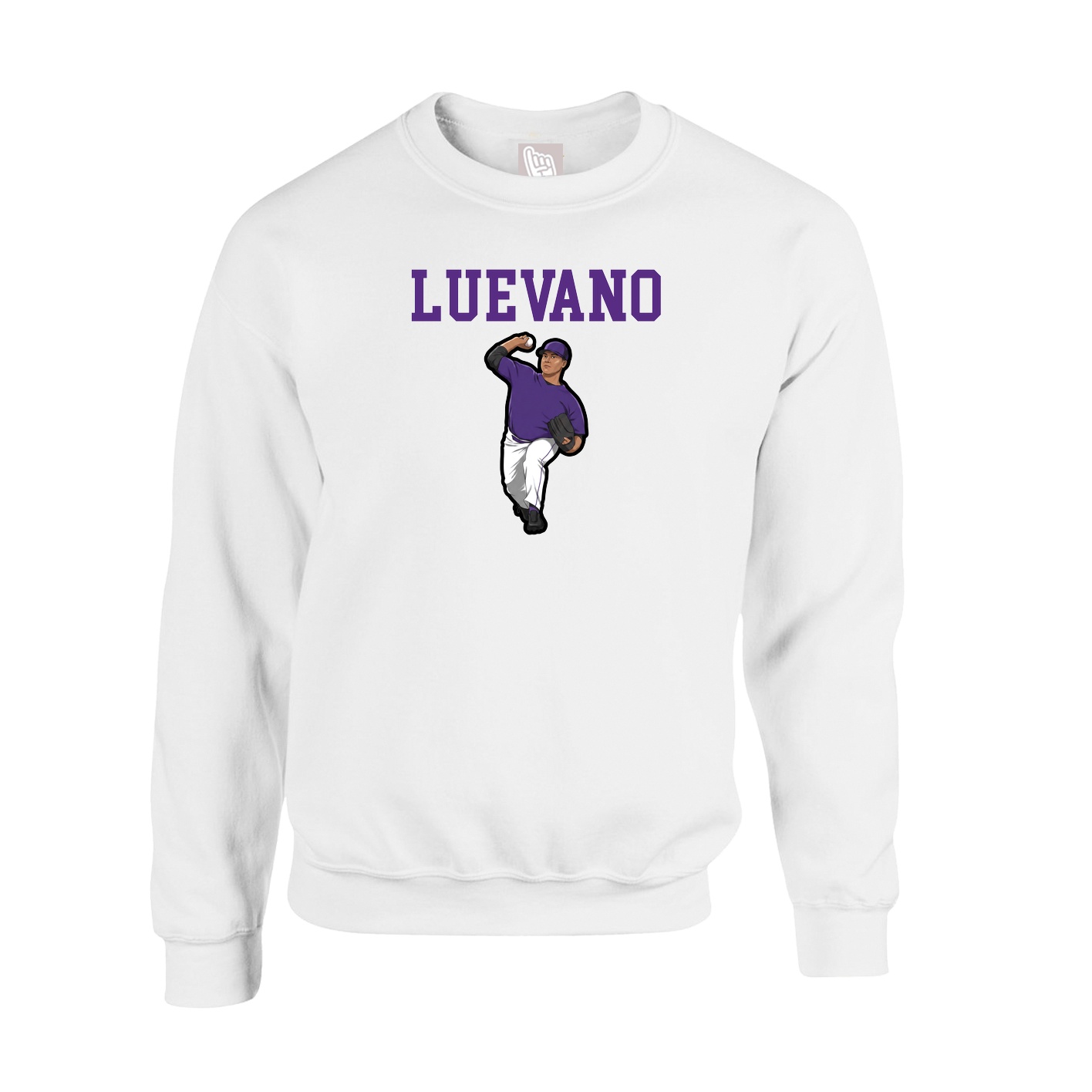 Fleece Crew — Shirsey in White