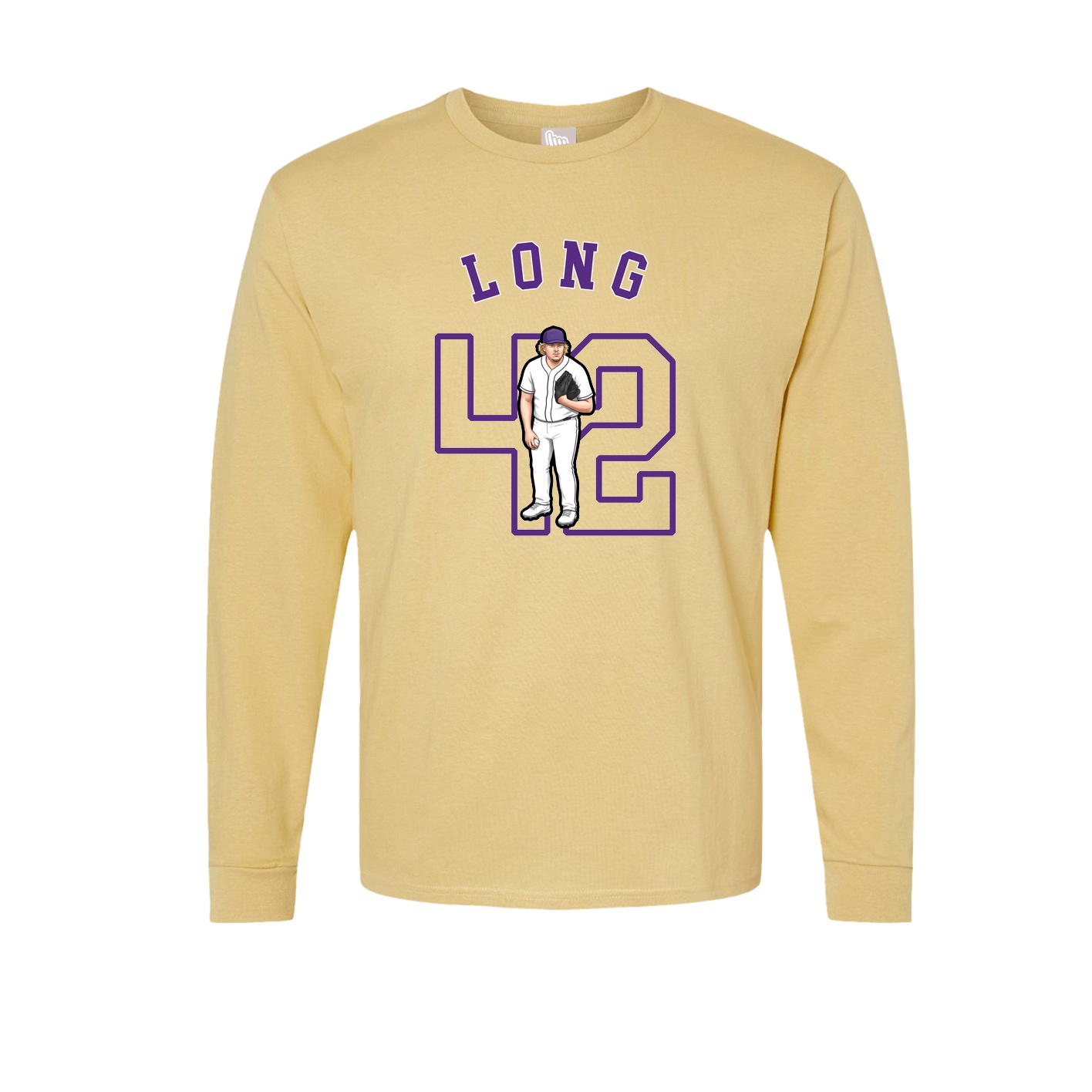 Long Sleeve Tee — Shirsey Arch in Vegas Gold