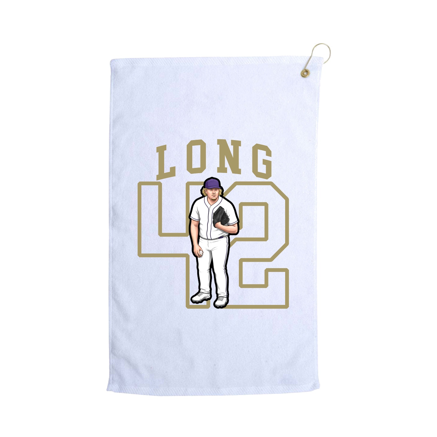 Golf Towel — Shirsey in White