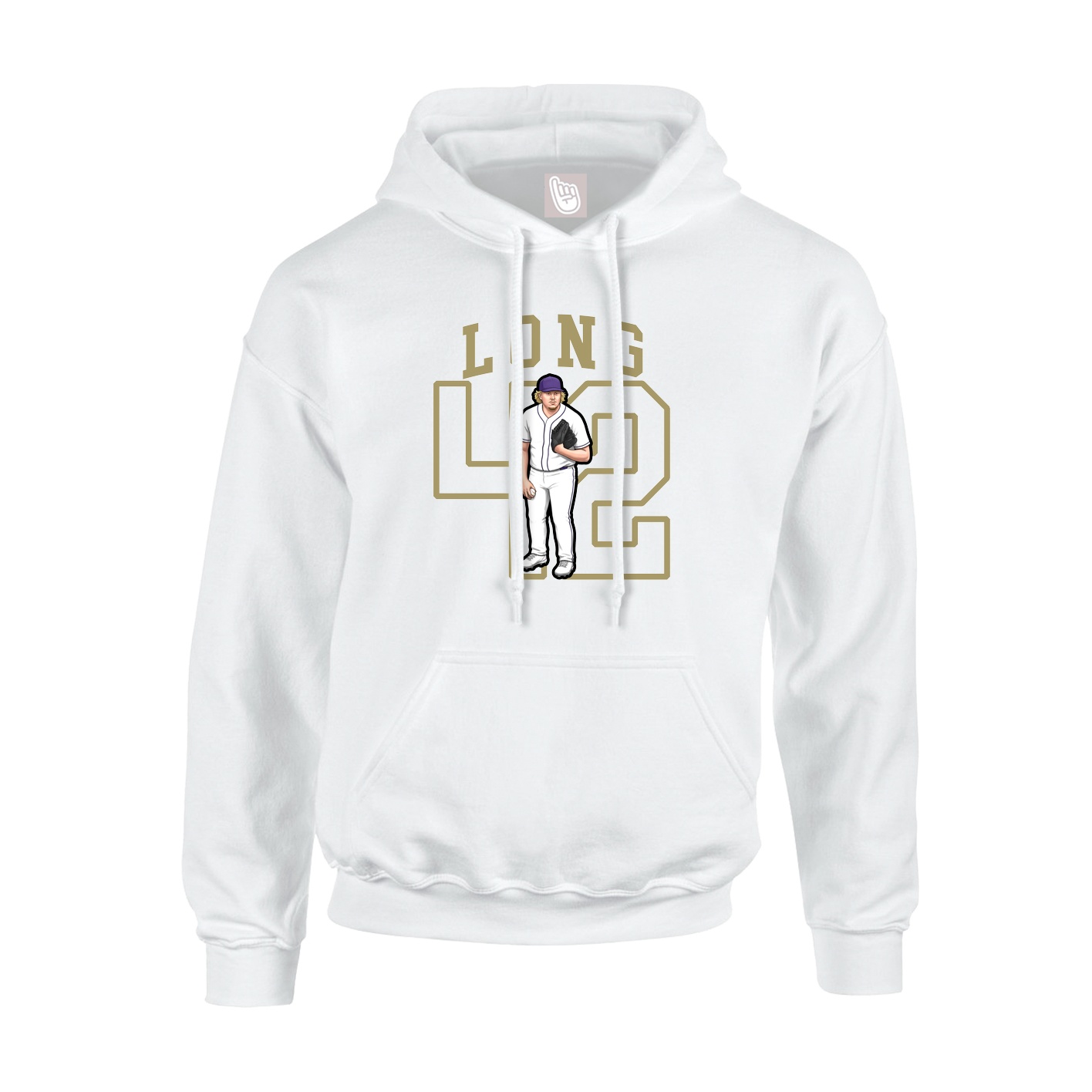Youth Hoodie — Shirsey in White