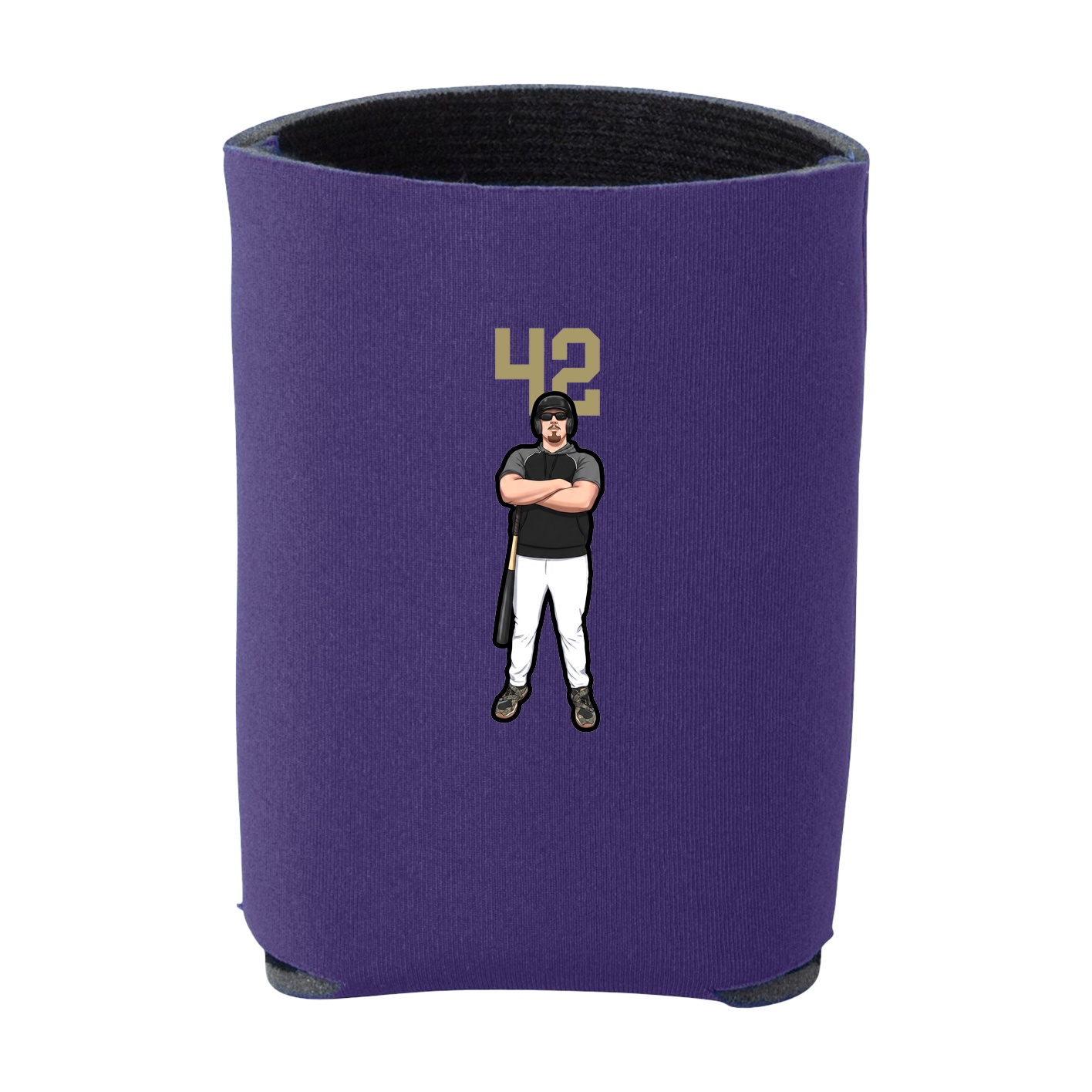 Can Holder — Number Top in Purple