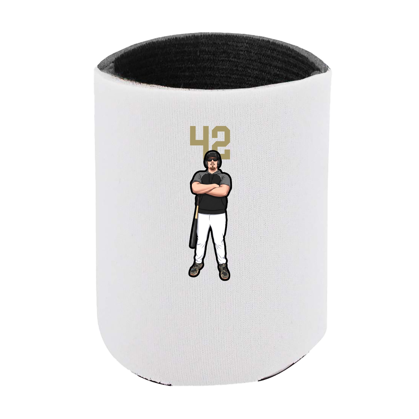 Can Holder — Number Top in White