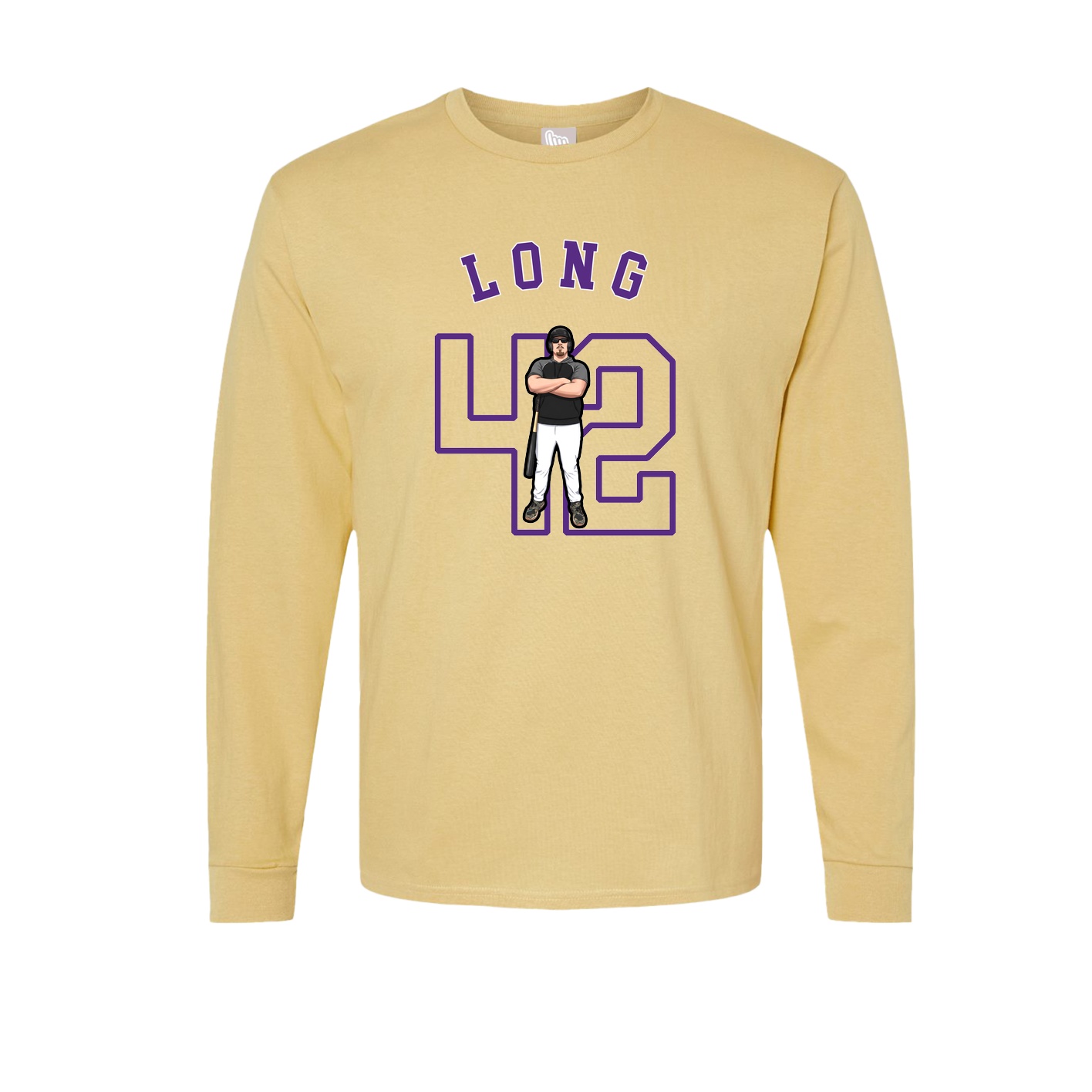 Long Sleeve Tee — Shirsey Arch in Vegas Gold