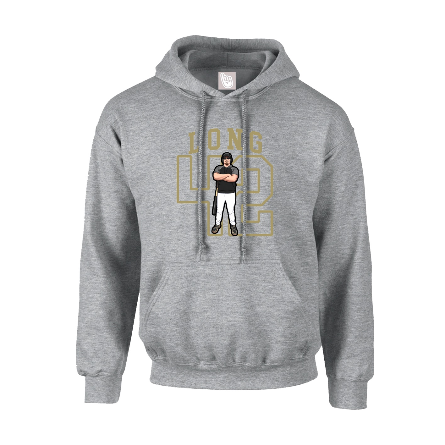 Hoodie — Shirsey in Grey