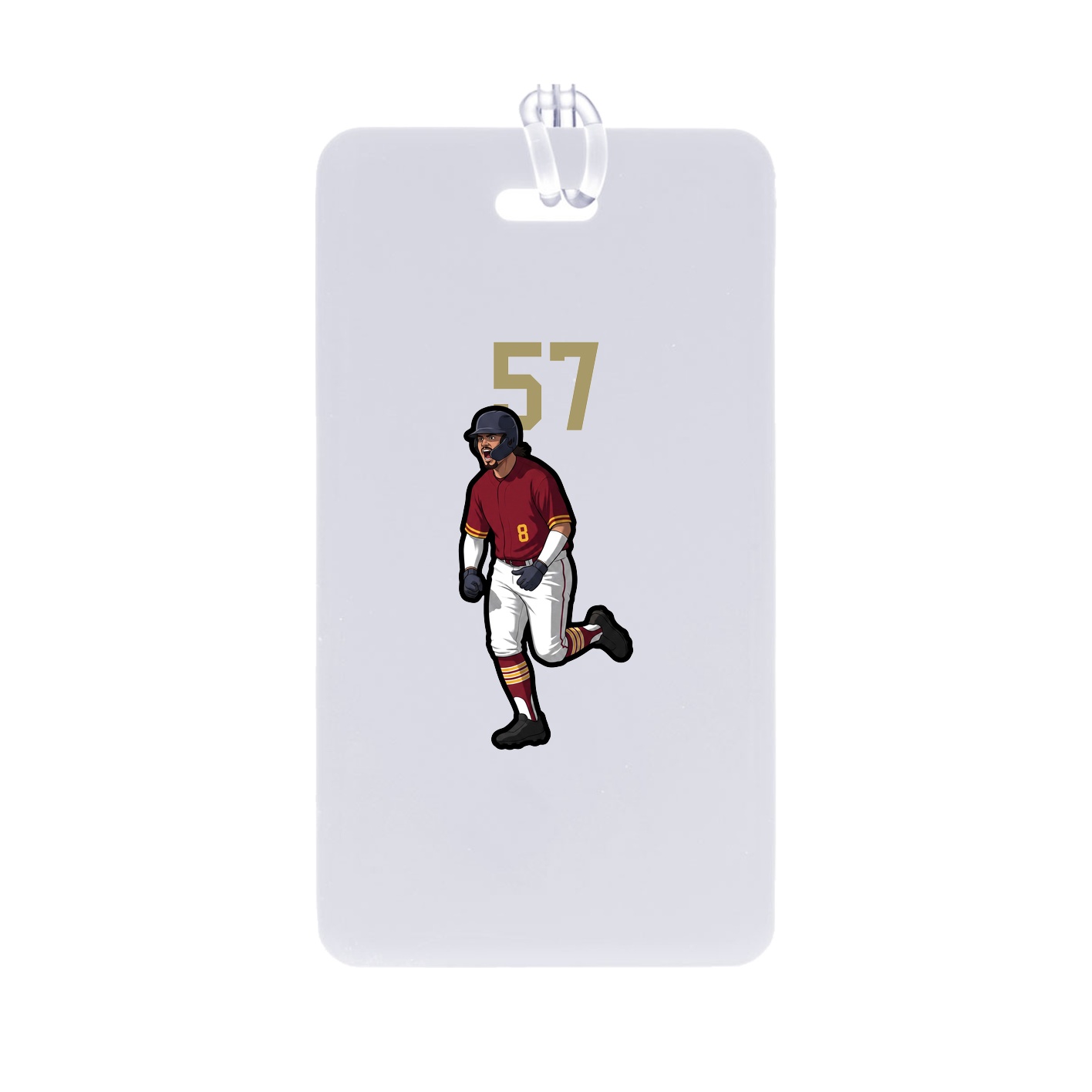Bag Tag — Number Top in Classic