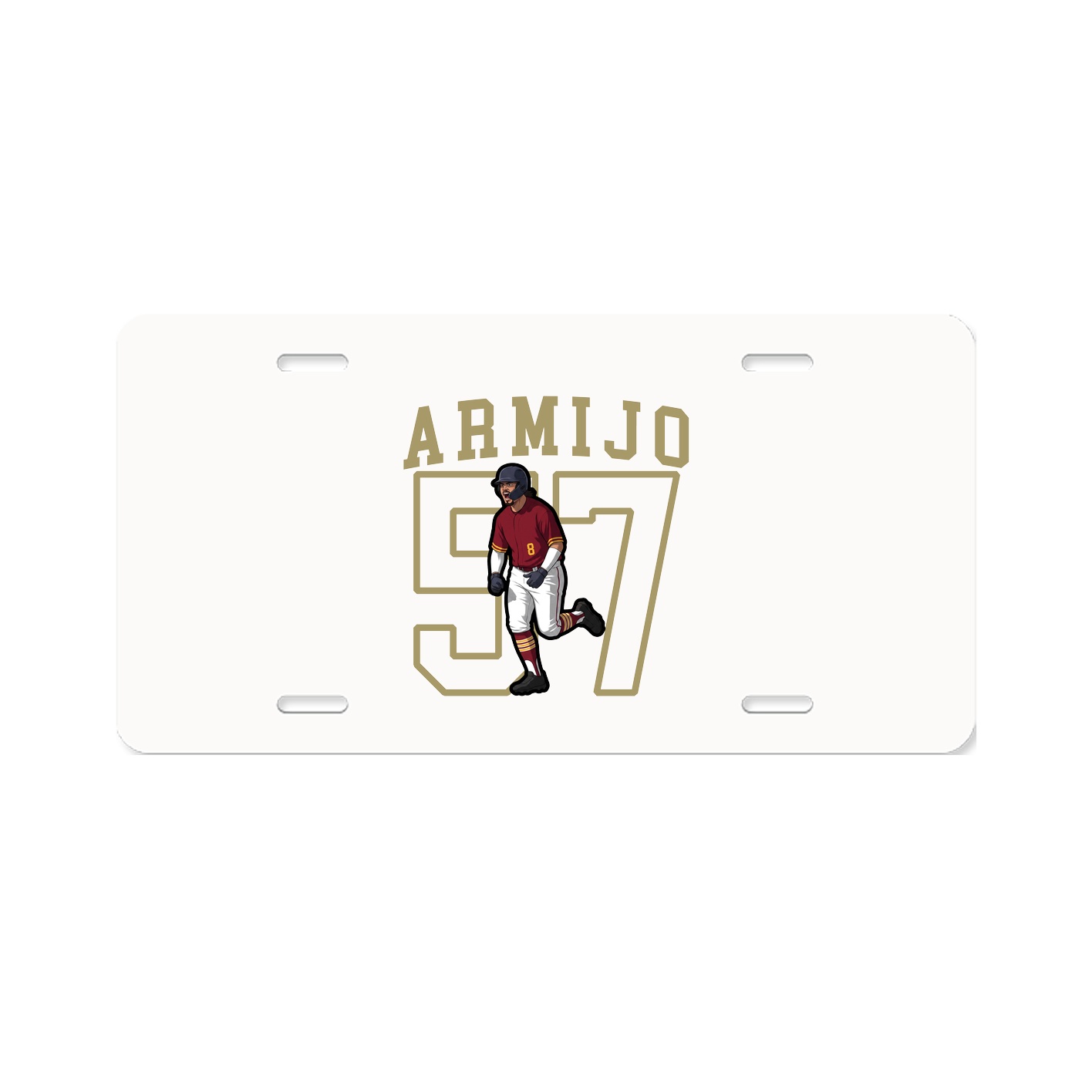 Aluminum License Plate