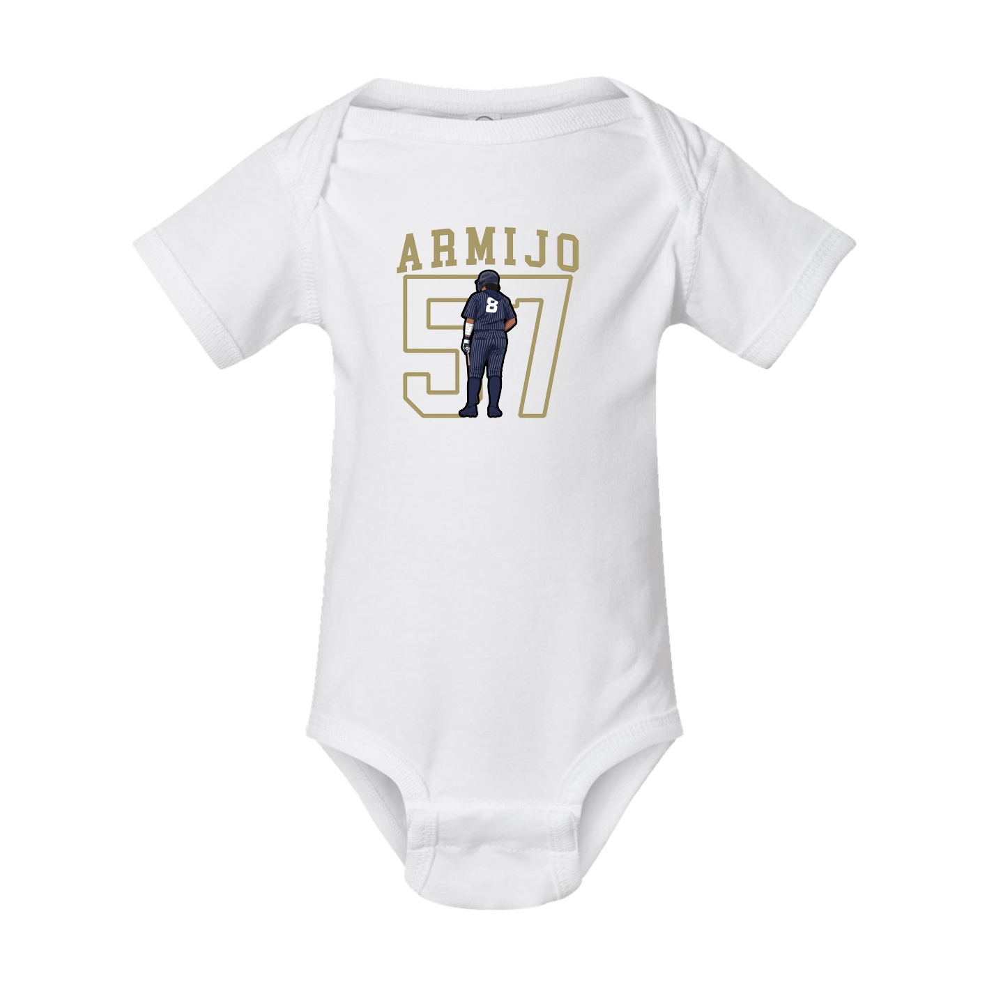 Baby Onesie — Shirsey in White