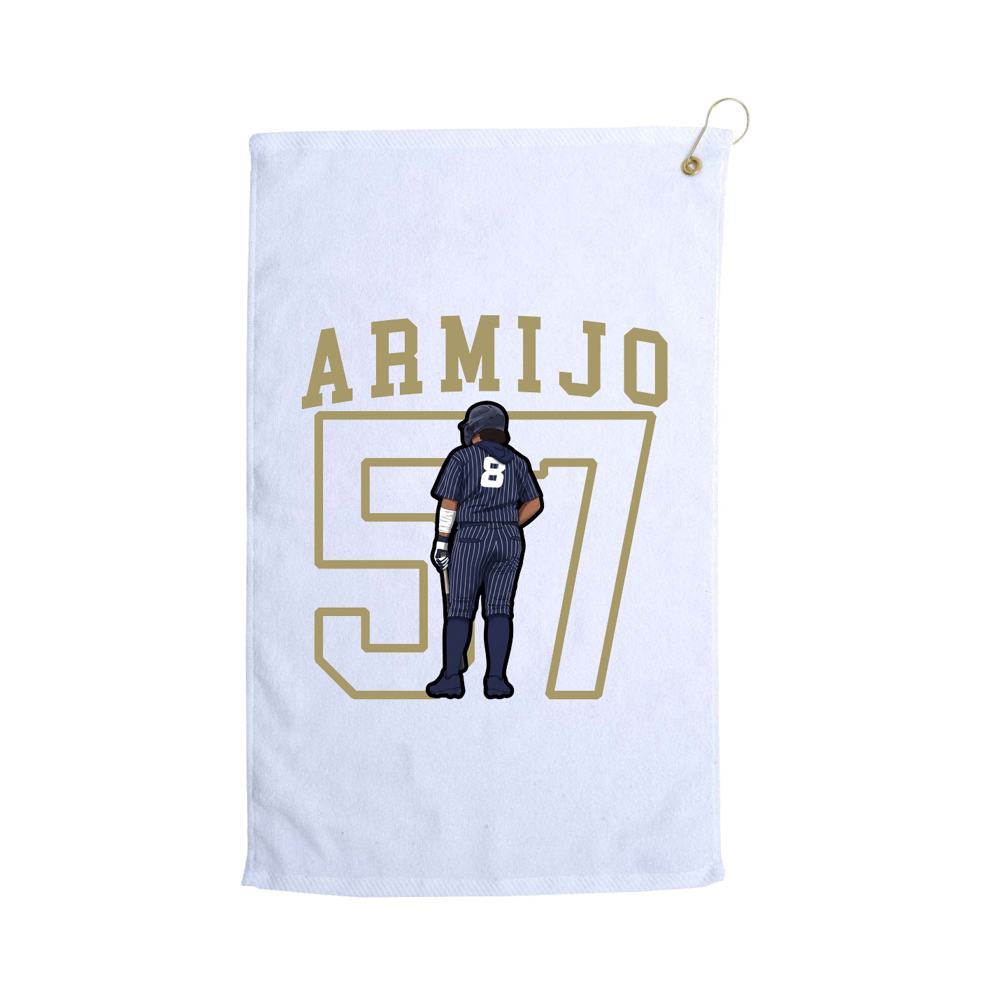 Golf Towel — Shirsey in White