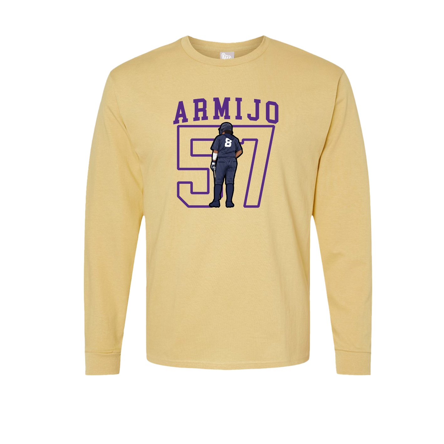 Long Sleeve Tee — Shirsey in Vegas Gold