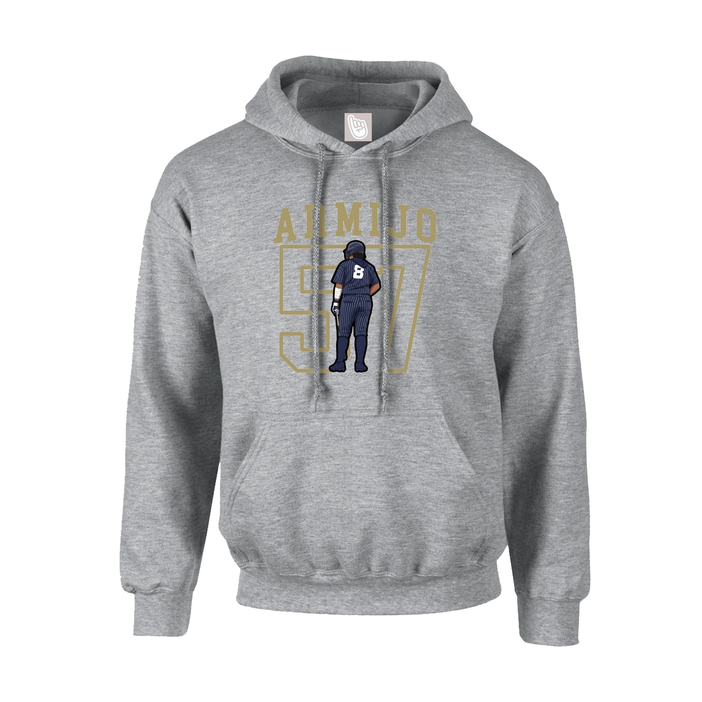 Hoodie — Shirsey in Grey
