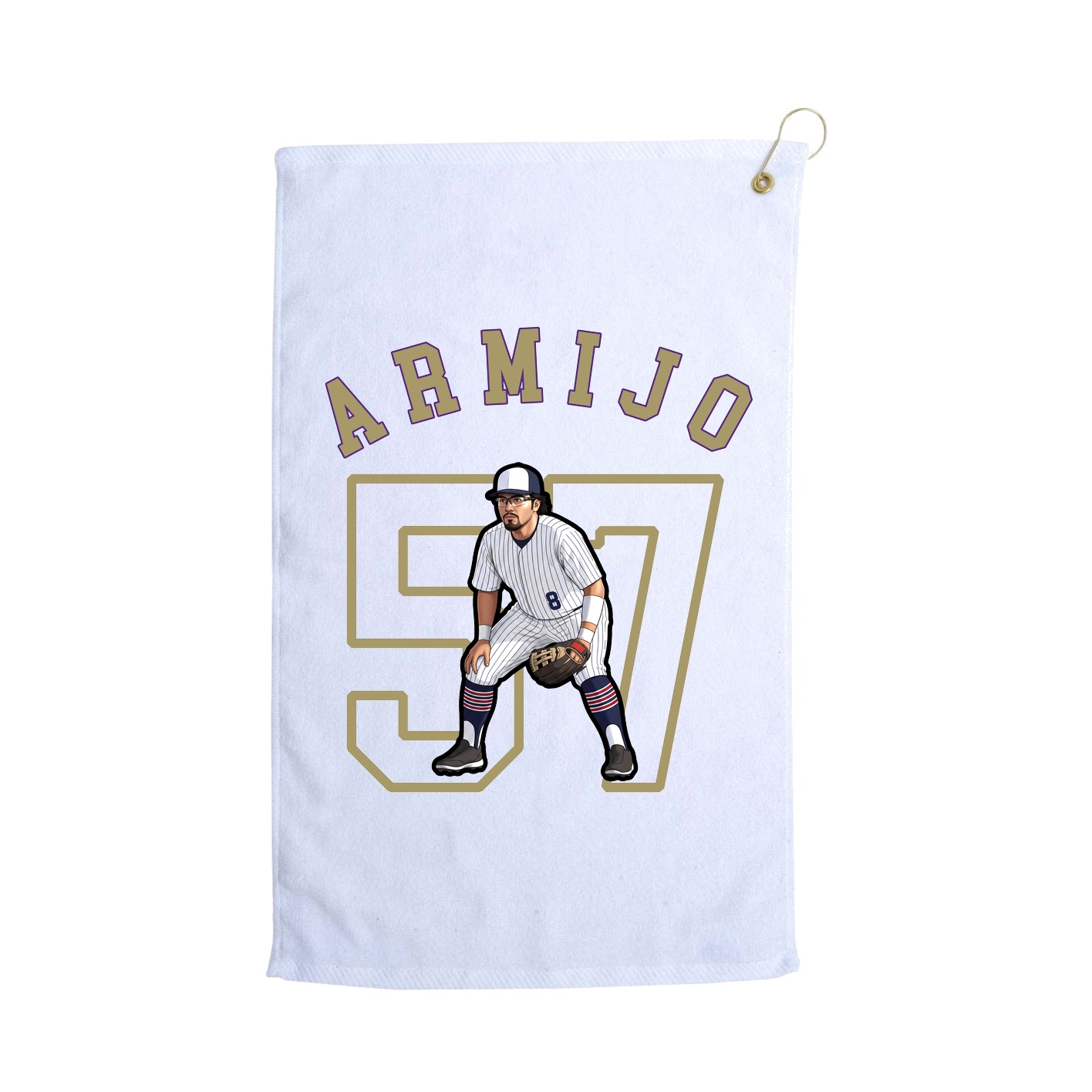 Terry Velour Golf Towel