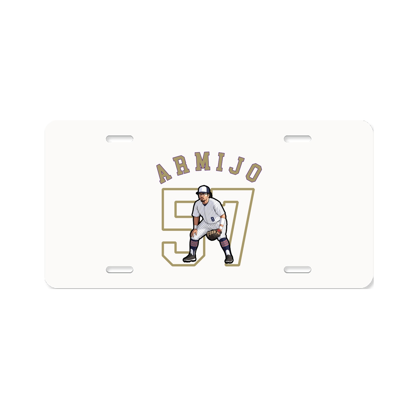 License Plate — Shirsey Arch in Classic