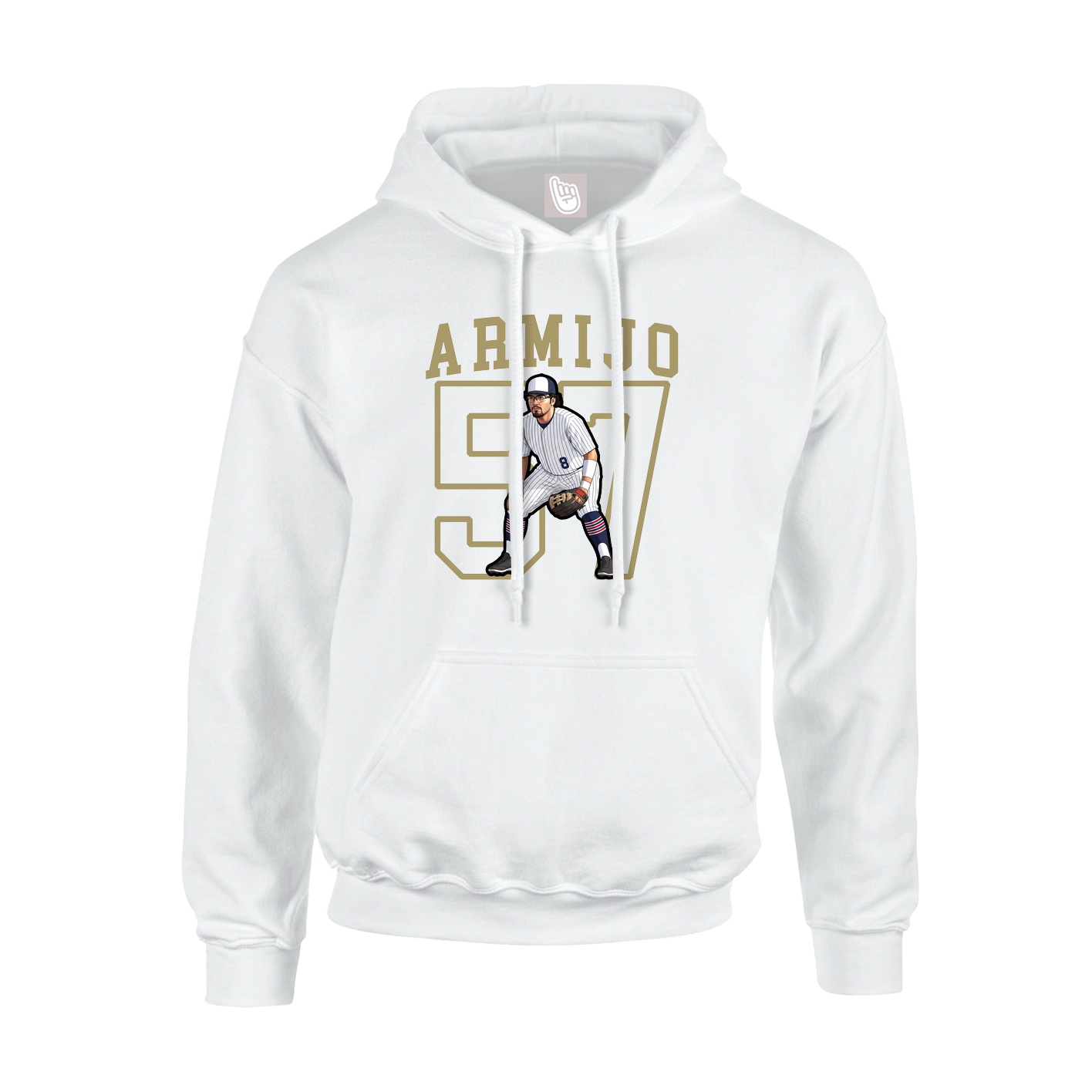 Youth Hoodie — Shirsey in White