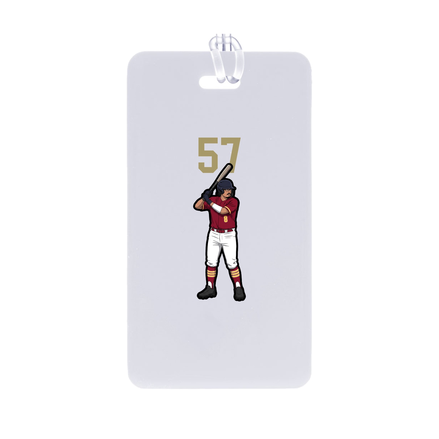 Bag Tag — Number Top in Classic