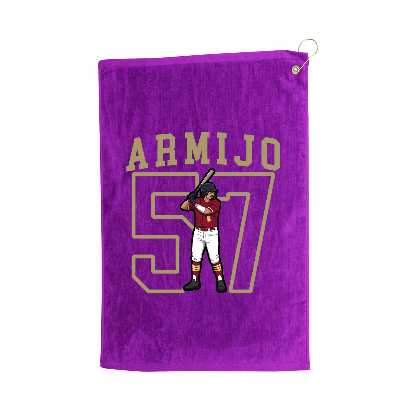 Golf Towel — Shirsey in Purple
