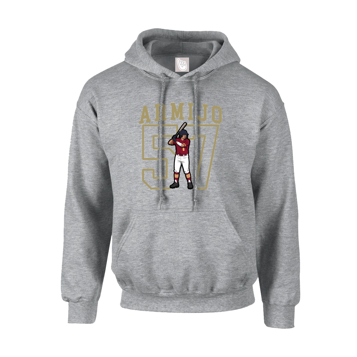 Youth Hoodie — Shirsey in Grey